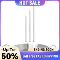 Chicken Roaster Rack with Removable Spikes Stainless Steel Vertical Skewer Grilling Rack Outdoor Camping Supplies China Mainland