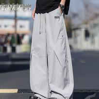 Mark Fairwhale Men's Summer Ice-Feel Wide-Leg Casual Pants 3XL šviesiai pilka spalva