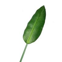 Plastikinis dirbtinis didelis banano lapas Realus prisilietimas Netikri augalai Biuro viešbučio dekoras 105cm
