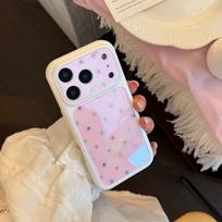 case for iphone 17 16 15 14 13 pro max large window protective case full coverage Shock Proof Anti-Fingerprint Anti-Scratch iPhone17 rožinė