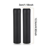 2pcs Cycling Part Soft Silicone Bicycle Handlebar Grips Outdoor MTB Road Bike Sponge Grips Cover Anti-slip Strong Support Grips juoda