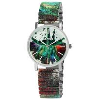 Montre - RAPTOR - Colorful Edition - Multicolore - Boîtier 36 mm - Bracelet acier extensible gryna