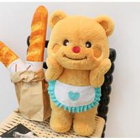 35-85cm High Quality Hot Thailand Selling Kawaii Butter Bear Plush Doll Wearing Apron Joints Bear  Plush Toy Gift For Girls 35cm geltona