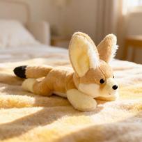 25cm Forest Animal Plush Toy Cute Crocodile, Salamander, Big-eared Fox, Rhinoceros, Hippopotamus Dolls Simulated Jungle Animals 25cm