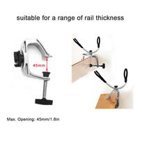 Adjustable Plastic Fishing Rod Rack Removable Rotary Fishing Pole Clamp Portable Fishing Rod Rack portable fishing pole support balta
