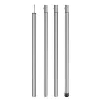 25mm Beach Shelter Tarp Awning Pole Wind Resistance Accessories for Backpacking Camping Portable Canopy Awning Support Pole sidabras