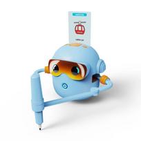 Smart Drawing Robot Kids Educational Painting Robot Interactive Toys Early Learning Intelligent Automatic Drawing Toy Child Gift mėlyna