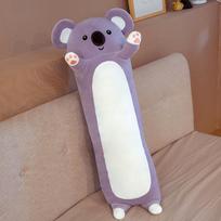 50-130 cm pliušinis žaislas milžiniška panda, cilindro formos gyvūno pagalvė, koala įdaryta pliušinis, miegantis draugas 50cm