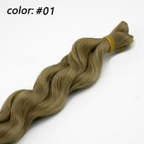 Hot Selling High Temperature Fiber Hair Extensions Curl Braiding Extensions 18 Inches Heat Resistant Loose Body Wave (as the picture,18 in(45.72cm))