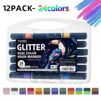 Strong Adhesion Industrial Gel Pen Writing Paper Plastic Metal Glass Air Erasable 0.5mm Tip 14.5cm Cargo Marking Logistics