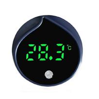 Wireless Digital Aquarium Thermometers, Energy Saving LED Display, For Saltwater Use Mini Size External tamsiai mėlyna spalva