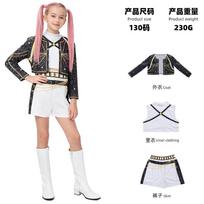 Cosplay Costume for Anime Role Play, Adult Fancy Dress Outfit 160 juoda