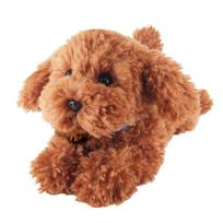 Toy Poodle Plush Size Knee-sized (Brown) Toy, S, P-3032