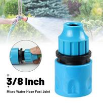 3/8 Inch Car Wash Water Gun Garden Micro Water Hose Fast Joint Plastic Connector Fitting Water Hose Quick Connector