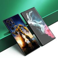 Transformers Bumblebee Black Silicone Phone Case For Samsung Galaxy S23 S21 S20 FE S24 S22 Ultra S10E S10 S9 S8 Plus Samsung S23 Plus