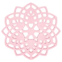 Pink Table Mat Hollow Heat Insulation Pad Cup Bowl Pot Holder Placemat Kitchen Accessory