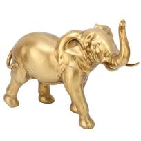 Elephant Shaped Figurine Resin Exquisite Cute Elephant Statue Ring Jewelry Holder Decoration Gift