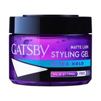 Gatsby Water Gloss Ultra Hold Hair Gel For Men 300Gm | Strong Styling Gel With Lasting Hold And Wet Look Shine