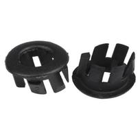 For BMW For X5 E53 Door Lock Rod Grommet Pair for Model Years 1999 2006 black