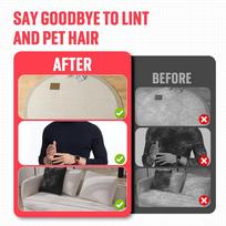 Pet Hair Remover, Electrostatic Pet Hair Removal Gloves, Reusable Cat & Dog Hair Remover For Couch juoda