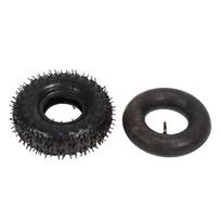 4.10 3.50‑4 Tire Inner Tube Set 20 PSI 4 PLY for 4in Rim 47cc 49cc 2 Stroke Mini Pocket ATV QUAD Bike