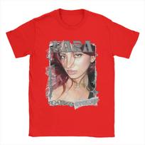 Men's KATSEYE Lara Kpop Y2K Group T Shirts  Pure Cotton Clothes Crazy Short Sleeve O Neck Tee Shirt New Arrival T-Shirt S