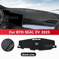 For BYD SEAL EV Electric 2025 Car Dashboard Cover Mat Sun Shade Pad Avoid Light Mat Instrument Protection Accessories Artificial Leather&Left Rudder
