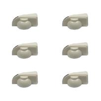 6Pcs Big Chicken Head Knobs Replacement Amplifier Guitar Effect Pedal Knobs Plastic Guitar Volumes Control Tone Knobs