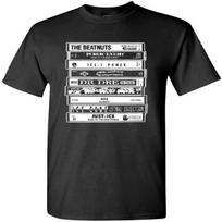 HIP HOP ARTISTS CASSETTES old school rap - Mens Cotton T-Shirt, XL, Black S juoda
