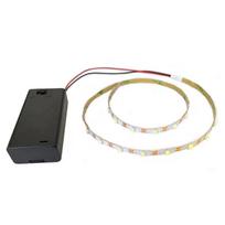 Hechi 3V Battery Powered 5mm LED Strip Light with Switch