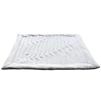 Dog Cats Cooling Pad With Heating Design for Pet All Season Safe Natural Polyester Summer Mat Pet Rest Accessory M