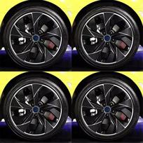 For BYD SONG PLUS DM-i EV   4PCS/SET Hub Wheel Sticker Automobile Full Cover Car Accessories 1