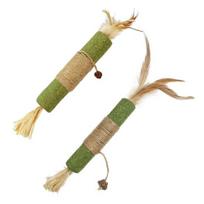 Catnip Silvervine Chew Sticks Natural Cat Toys Correct Bad Habits Regulate Emotions Promote Digestion Soothe Mood Teeth Cleaning Increase Appetite
