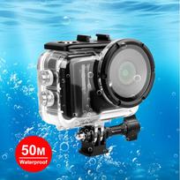 Insta360 GO Ultra PULUZ 50m atsparus vandeniui dėklas Kameros nardymo korpuso dangtelis (Skaidrus) skaidri