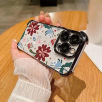 Case For infinix Note 50X 50 Pro 30 40 Plus Hot 60 60i 30i 40i Play SMART 9 8 Pro violet Flowers Plating Transparent Cover Infinix HOT 30i