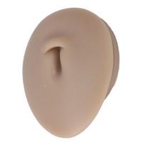 3D silikoninis bambos modelis auskarų vėrimo praktikai Daugkartinis minkštas elastingas žmogaus bambos modelis Ekranui