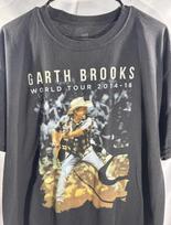 Garth Brooks World Tour 2014-16 Graphic Band T Shirt Black Country Music Mens XL Unisex T-Shirt XXXXL