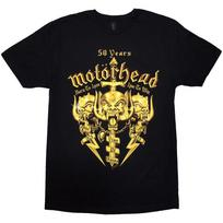 Motorhead 50 Years Swords & Warpig Official Mens Unisex T-Shirt S