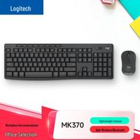 Logitech MK370 Wireless Keyboard and Mouse Combo Wireless 2.4G juoda spalva