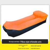 Inflatable Sofa for Music Festivals, Camping & Picnics - Double Portable Air Recliner