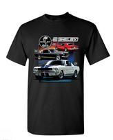 Ford Mustang 1969 Shelby GT350 GT500 Vyriški Moteriški T-shirtai Amerikietiškas Muscle Car VISI DYDŽIAI XXXL black