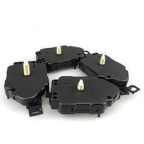 6168 Juodas svyruojantis laikrodžio mechanizmas sieniniam laikrodžiui surinkti DIY projektai Apima visą tvirtinimo įrangą Velenas 23,5 mm Sriegis 15 mm China Mainland