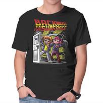 Unisex Crew Neck T-Shirt Back To The Subspace Graphic Short Sleeve Casual Tee XXL