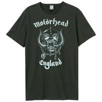 Amplified Motorhead England Mens Charcoal T Shirt Motorhead Classic Tee T Shirt S