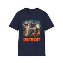Men's and Women's T-shirts Detroit Tigers Horror Mashup T-Shirt XXXL