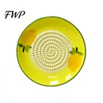 Turmeric Grater Plate Ceramic Garlic Bowl, Multifunctional Ginger Mincer Herb And Cheese for Food, Spanish Tomato Roaster Dish, Kitchen Tool Bowl A