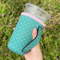 Neoprene Iced Coffee Cup Sleeve Cup Holder Coffee Sleeve Cup Cover Custom Koozy Custom logo Coozy Stubby Cooler Cup Koozy Handle