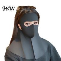 Lace-up Breathable Face Shield Full Mask for Sun Protection, Mask, UV Coverage Blocking with Neck Gaiter Golf, Hiking Fishing & Outdoors Lightweight juoda