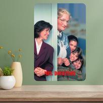 Ponia Doubtfire Klasikinis Filmas Metalinis Plakatas 20x30cm（7.8x11.8inch）