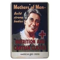Mothers of Men Build Strong Bodies with Nutrition ClassesAluminumtin sign 20x30cm（7.8x11.8inch）
